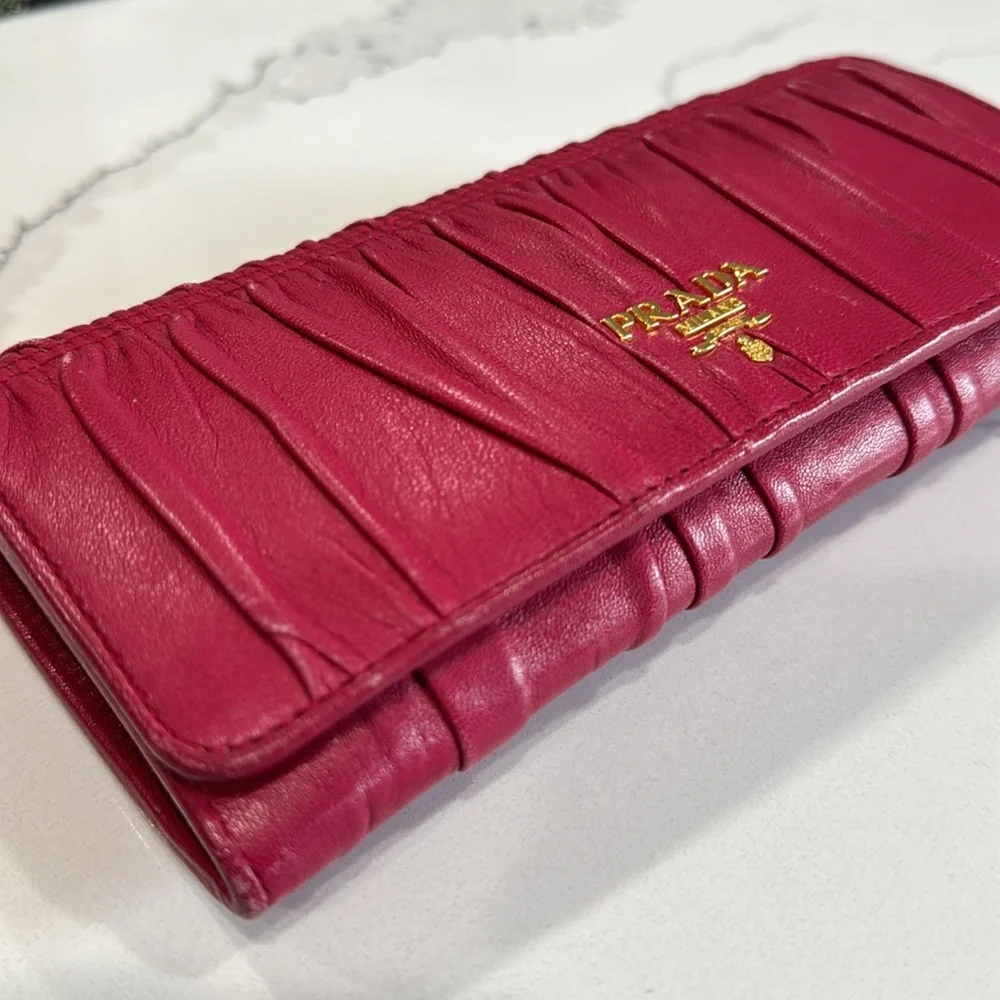 Prada Italy Leather Wallet